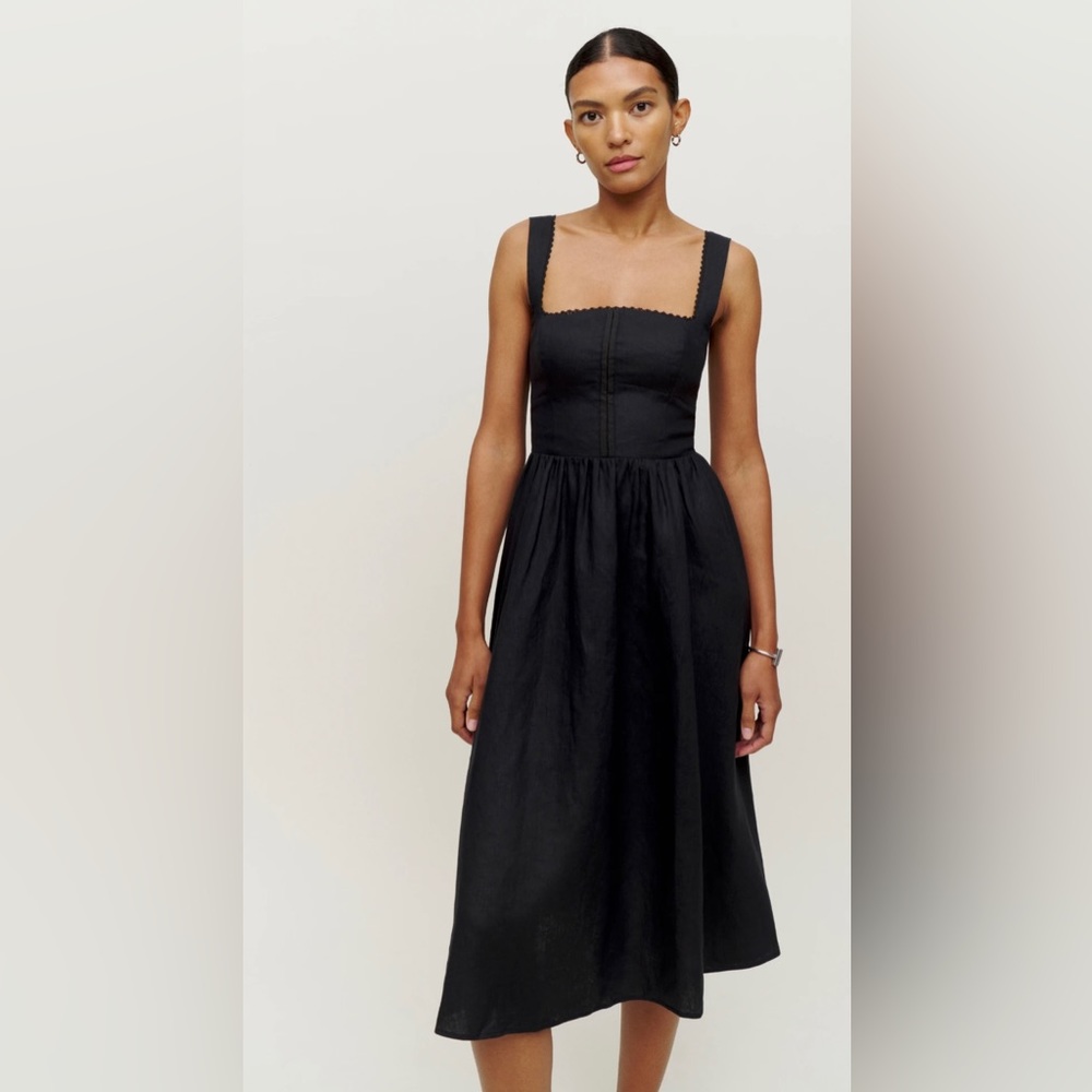 Reformation Tagliatelle Linen Dress Women’s Size 2